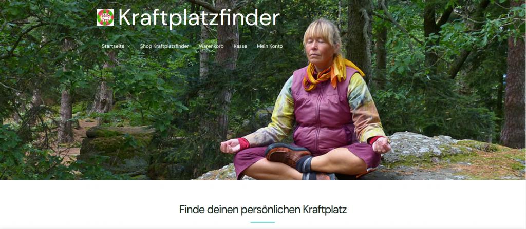 Shop: Kraftplatzfinder